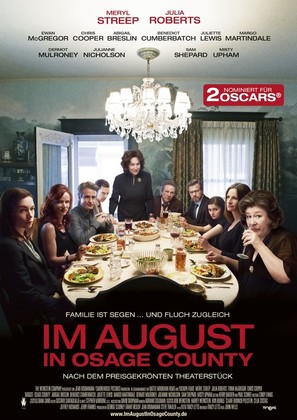 August: Osage County - German Movie Poster (thumbnail)