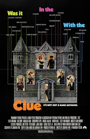 Clue - Movie Poster (thumbnail)