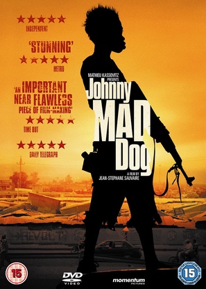 Johnny Mad Dog - British DVD movie cover (thumbnail)