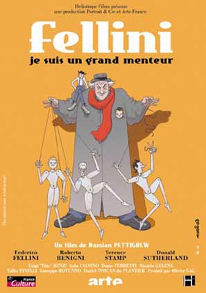 Fellini: Je suis un grand menteur - French poster (thumbnail)