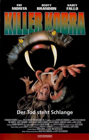 King Cobra - German VHS movie cover (thumbnail)