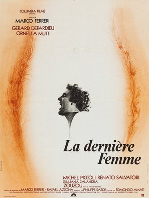La derni&egrave;re femme - French Movie Poster (thumbnail)