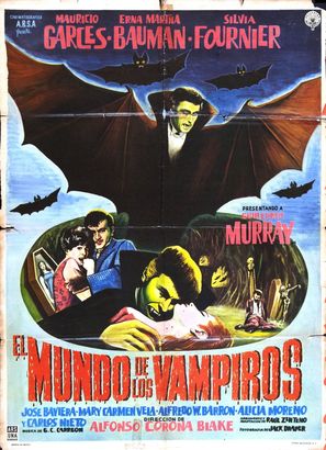 El mundo de los vampiros - Mexican Movie Poster (thumbnail)