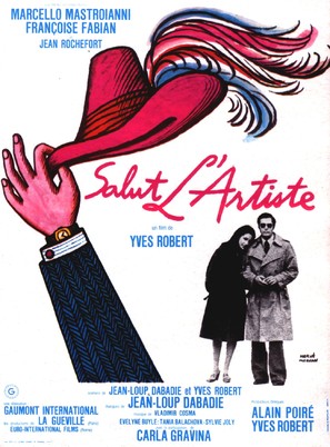 Salut l&#039;artiste - French Movie Poster (thumbnail)