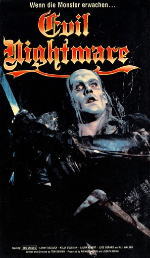 Death by Dialogue - German VHS movie cover (thumbnail)