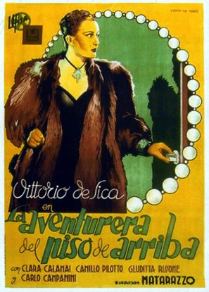 L&#039;avventuriera del piano di sopra - Spanish Movie Poster (thumbnail)