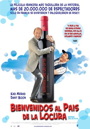 Bienvenue chez les Ch&#039;tis - Argentinian Movie Poster (thumbnail)