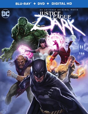 Justice League Dark - Blu-Ray movie cover (thumbnail)