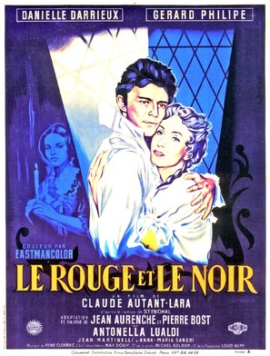 Le rouge et le noir - French Movie Poster (thumbnail)