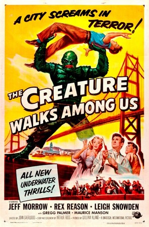 The Creature Walks Among Us - Movie Poster (thumbnail)