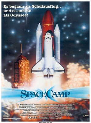 SpaceCamp - German Movie Poster (thumbnail)