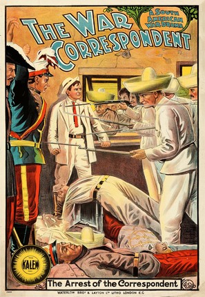 The War Correspondent - British Movie Poster (thumbnail)