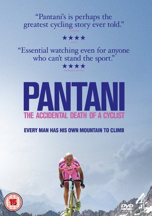 Pantani: The Accidental Death of a Cyclist - British DVD movie cover (thumbnail)