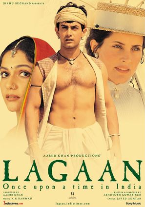 Lagaan: Once Upon a Time in India - Indian Movie Poster (thumbnail)