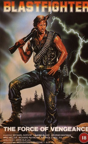 Blastfighter - British VHS movie cover (thumbnail)