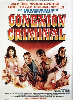 Conexi&oacute;n criminal - Mexican Movie Poster (thumbnail)