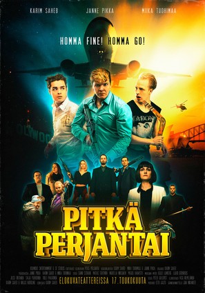 Pitk&auml; Perjantai - Finnish Movie Poster (thumbnail)
