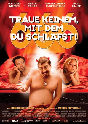 666 - Traue keinem, mit dem Du schl&auml;fst! - German Movie Poster (thumbnail)