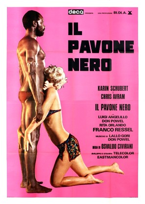 Il pavone nero - Italian Movie Poster (thumbnail)