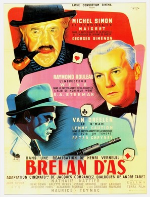 Brelan d&#039;as - French Movie Poster (thumbnail)