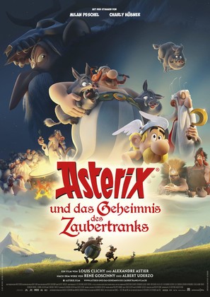 Ast&eacute;rix: Le secret de la potion magique - German Movie Poster (thumbnail)