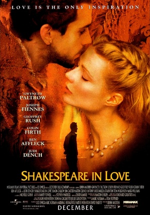 Shakespeare In Love - Advance movie poster (thumbnail)