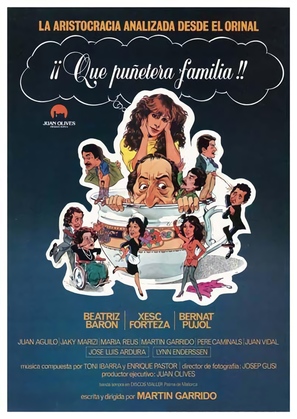 Qu&eacute; pu&ntilde;etera familia - Spanish Movie Poster (thumbnail)