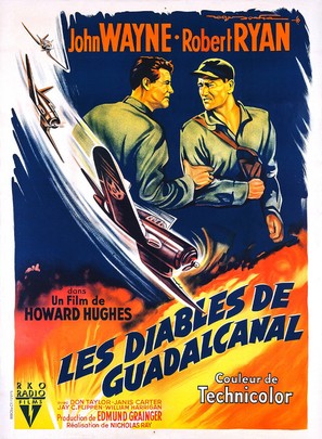Flying Leathernecks - French Movie Poster (thumbnail)