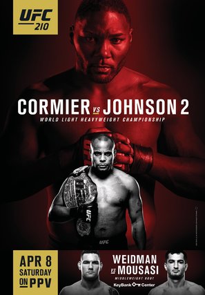 UFC 210: Cormier vs. Johnson 2 - Movie Poster (thumbnail)