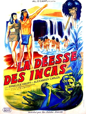 Die G&ouml;ttin vom Rio Beni - French Movie Poster (thumbnail)