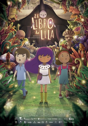 El libro de Lila: Lila&#039;s Book - Colombian Movie Poster (thumbnail)