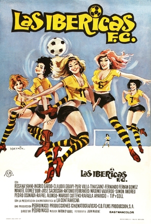 Las ib&eacute;ricas F.C. - Spanish Movie Poster (thumbnail)