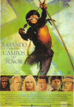 At Play in the Fields of the Lord - Spanish Movie Poster (thumbnail)