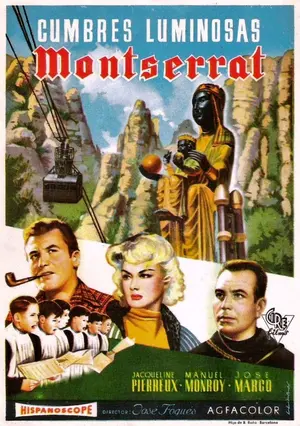 Cumbres luminosas (Montserrat) - Spanish Movie Poster (thumbnail)