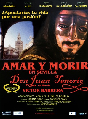 Amar y morir en Sevilla (Don Juan Tenorio) - Spanish Movie Poster (thumbnail)