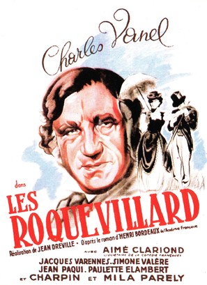 Les Roquevillard - French Movie Poster (thumbnail)