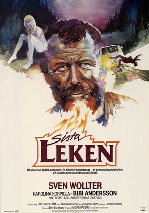 Sista leken - Swedish Movie Poster (thumbnail)