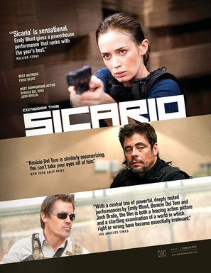Sicario - For your consideration movie poster (thumbnail)