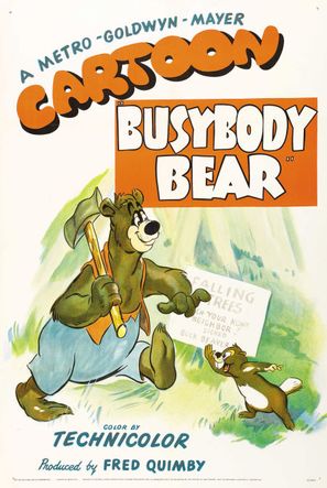 Busybody Bear - Movie Poster (thumbnail)