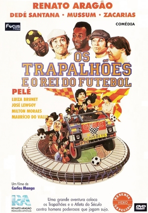 Os Trapalh&otilde;es e o Rei do Futebol - Brazilian DVD movie cover (thumbnail)