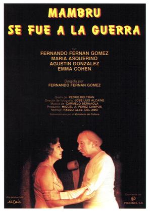Mambr&uacute; se fue a la guerra - Spanish Movie Poster (thumbnail)