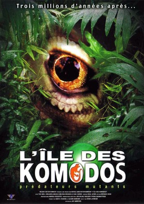 The Curse of the Komodo - French DVD movie cover (thumbnail)
