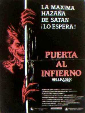 Hellraiser - Mexican Movie Poster (thumbnail)