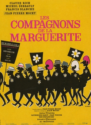 Les compagnons de la marguerite - French Movie Poster (thumbnail)