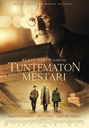 Tuntematon mestari - Finnish Movie Poster (thumbnail)