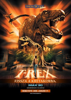 T-Rex: Back to the Cretaceous - Hungarian Movie Poster (thumbnail)