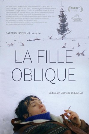 La fille oblique - French Movie Poster (thumbnail)