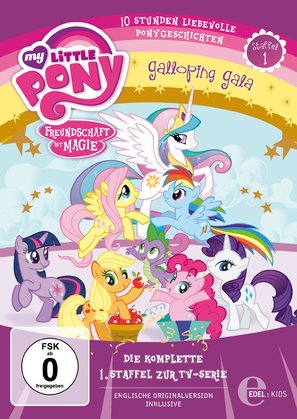 &quot;My Little Pony: Friendship Is Magic&quot; - German DVD movie cover (thumbnail)