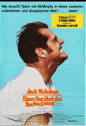 One Flew Over the Cuckoo&#039;s Nest - German Movie Poster (thumbnail)