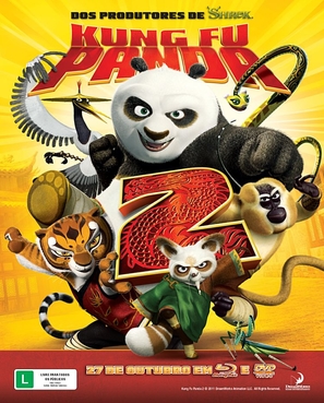 Kung Fu Panda 2 - Brazilian Video release movie poster (thumbnail)